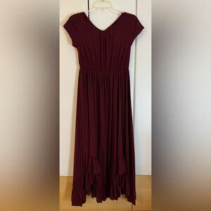 Joyfolie Mia Joy Burgundy Dress